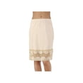 thumbnail image 5 of Women's Vanity Fair 1174118 Lace Trim 18 Inch Half Slip (Damask Neutral L), 5 of 8
