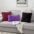thumbnail image 5 of 17×17 Inch Velvet Throw Pillow Covers 2-Pack,  Soft Decorative Cushion Covers for Sofa, Bed, Living Room, Bedroom, Apartment & Airbnb Decor, 5 of 7