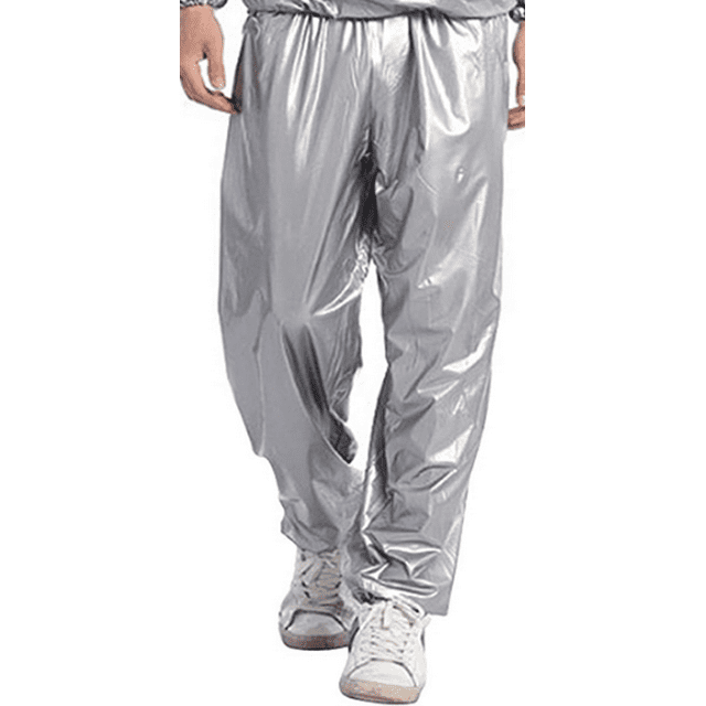 Fitness Sweat Sauna Suit Weight Loss Full Body Sweat Sauna Suit Exercise Gym Anti-Rip PVC for Men Women