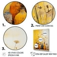 thumbnail image 3 of Designart "Simplistic Amber Ceramics I" Boho Pottery Floater Framed Canvas Prints, 3 of 5