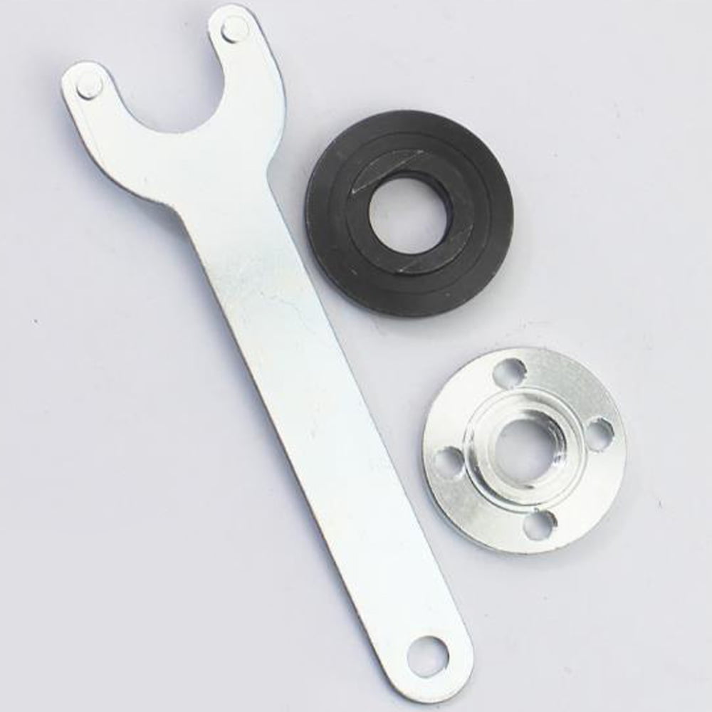 Angle Grinder Flange Spanner Wrench Kit For Grinder Accessories w/ Lock