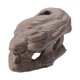 thumbnail image 1 of Cueva de cerámica para decoración de acuarios, cueva oculta para peces pequeños, marrón, 5.71 x 3.15 x 2.56 pulgadas, 1 of 7