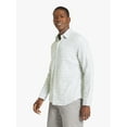 thumbnail image 4 of Chaps Men's & Big Men's Long Sleeve Texured Woven Shirt, Sizes S-3XL, 4 of 8