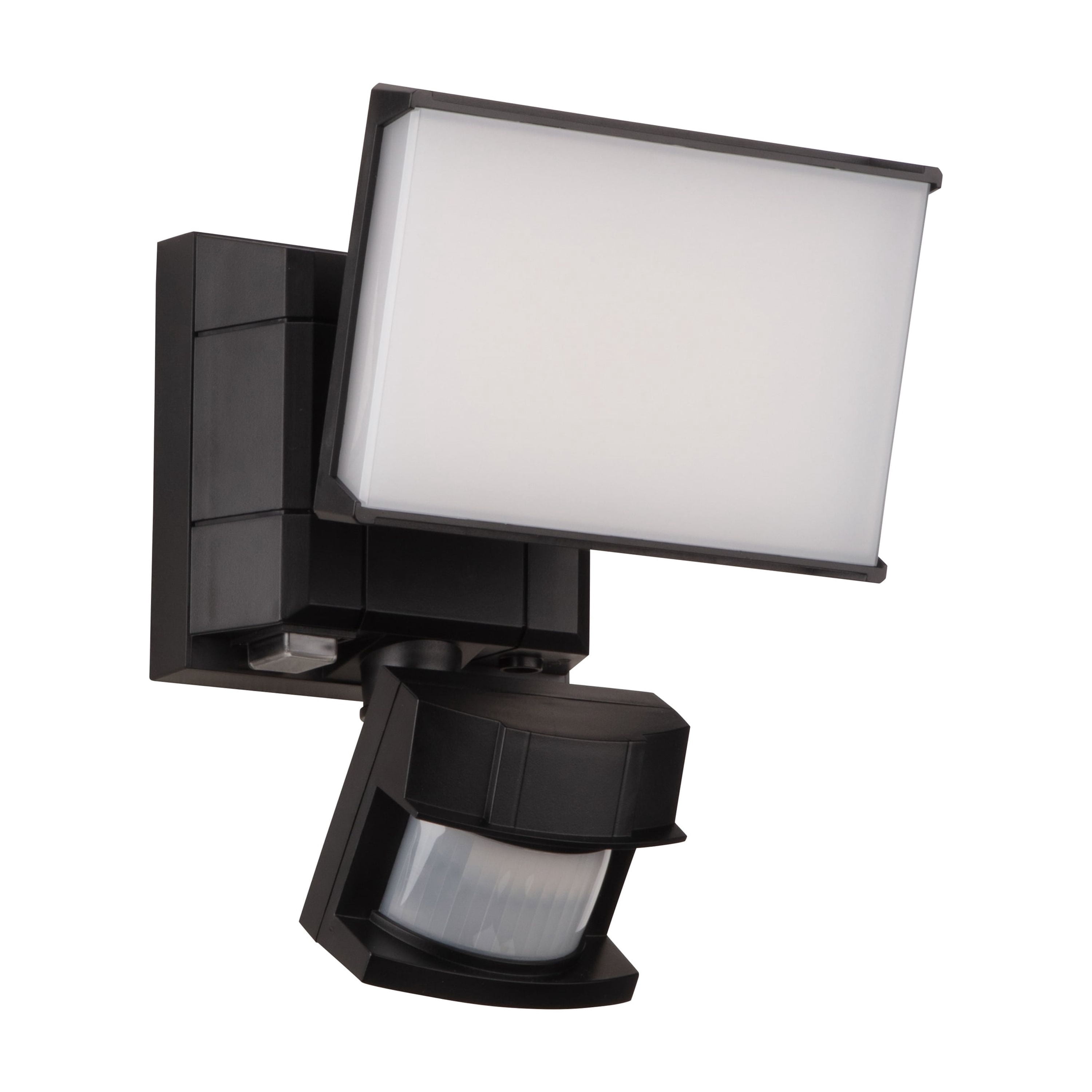 Hyper Tough Single Head LED Solar Motion Sensing Security Flood Light, Black, 1000 Lumens