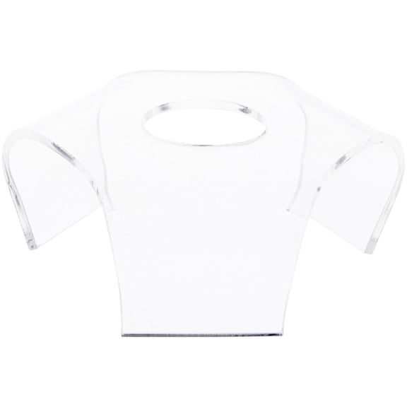 Plymor Clear Acrylic Display Riser for Spheres, 1.625" H x 4.5" W x 4.5" D