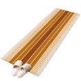 thumbnail image 2 of Burnt Orange Ombre Stripe Runner Rug 2x6 FT,Non Slip Hallway Rugs,Farmhouse Striped Gradient Washable Soft Floor Carpet Throw Runner Carpet Long Rugs for Entryway Kitchen Bedside Sliding Door, 2 of 8