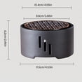 thumbnail image 3 of Ceramic Teapot Warmer with Iron Mat, Universal Tea Light Warmer for Making Tea Coffee Candle Teapot Warmer for Glass Teapot to Warming Tea Coffee, 3 of 8