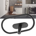 thumbnail image 4 of Towel Rack, Punch Free Installation Towel Ring Stainless Steel Wall Mount Flat Appearance Fine Workmanship  For Bathroom Silver,Black, 4 of 8