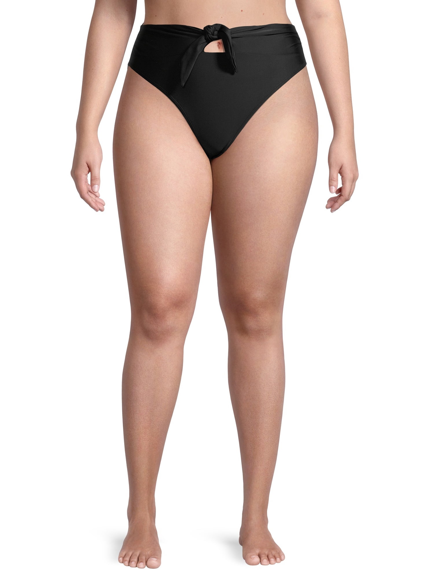 Swimsuits For All Women's Plus Size High-Waist Swim Brief – Tummy Control, UPF 50, Nylon/Spandex