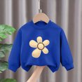 thumbnail image 5 of HFHAPW Kids Girl Clothes Long Sleeve Sweatshirt Pullover Tops + Joggers Pants 2Pcs Fall and Winter Outfit Set,9-10 Y, 5 of 5
