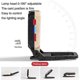 thumbnail image 3 of COB Work Light USB Charging Hook Emergency Flashlight Maintenance Lamp, Style: W598A 8 Hole, 3 of 4