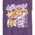 thumbnail image 3 of Garfield - Garf Kawaii Y2K - Girls Fitted Short Sleeve Graphic T-Shirt, 3 of 5
