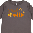 thumbnail image 4 of Inktastic Gobble Gobble Thanksgiving Boys or Girls Long Sleeve Toddler T-Shirt, 4 of 5
