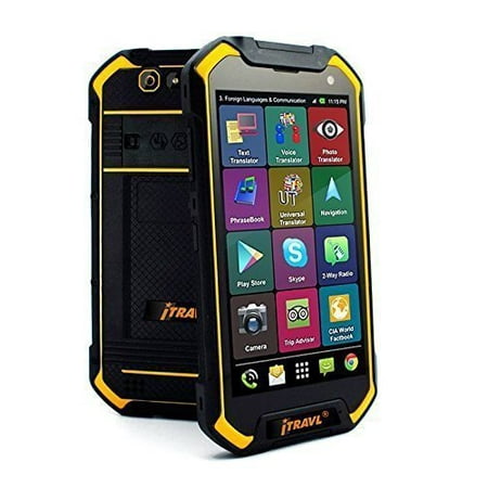 Android Translator ECTACO iTRAVL 2 TR/Gm German - English Android OS Based Touch Screen Electronic Talking Dictionary and Translator ()