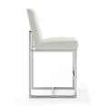thumbnail image 5 of Home Square 37" Faux Leather Barstool in Pearl White - Set of 2, 5 of 7