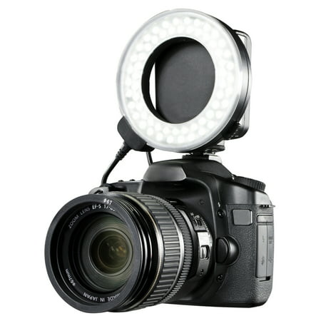 Canon Rebel T5 Dual Macro LED Ring Light / Flash (Applicable For All Canon (Best Ring Light For Canon)