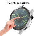 thumbnail image 2 of Funda de vidrio templado con marco de PC Compatible con Huawei Watch GT3 42mm/46mm Smartwatch cubiertas a prueba de golpes, 2 of 8