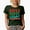 Military Green, variant on Have a Holly Jolly Christmas, Winter Season or Party Themed, Groovy Retro Wavy Text Merch Gift, Black T-Shirt, Large