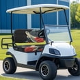 thumbnail image 5 of Pzuqiu Sea Turtle & Peony Golf Cart Seat Cover Set - 2-Piece Stretchable Washable Protector - Fits Most 2-Seater Ezgo, Club Car & Yamaha Carts, 5 of 9