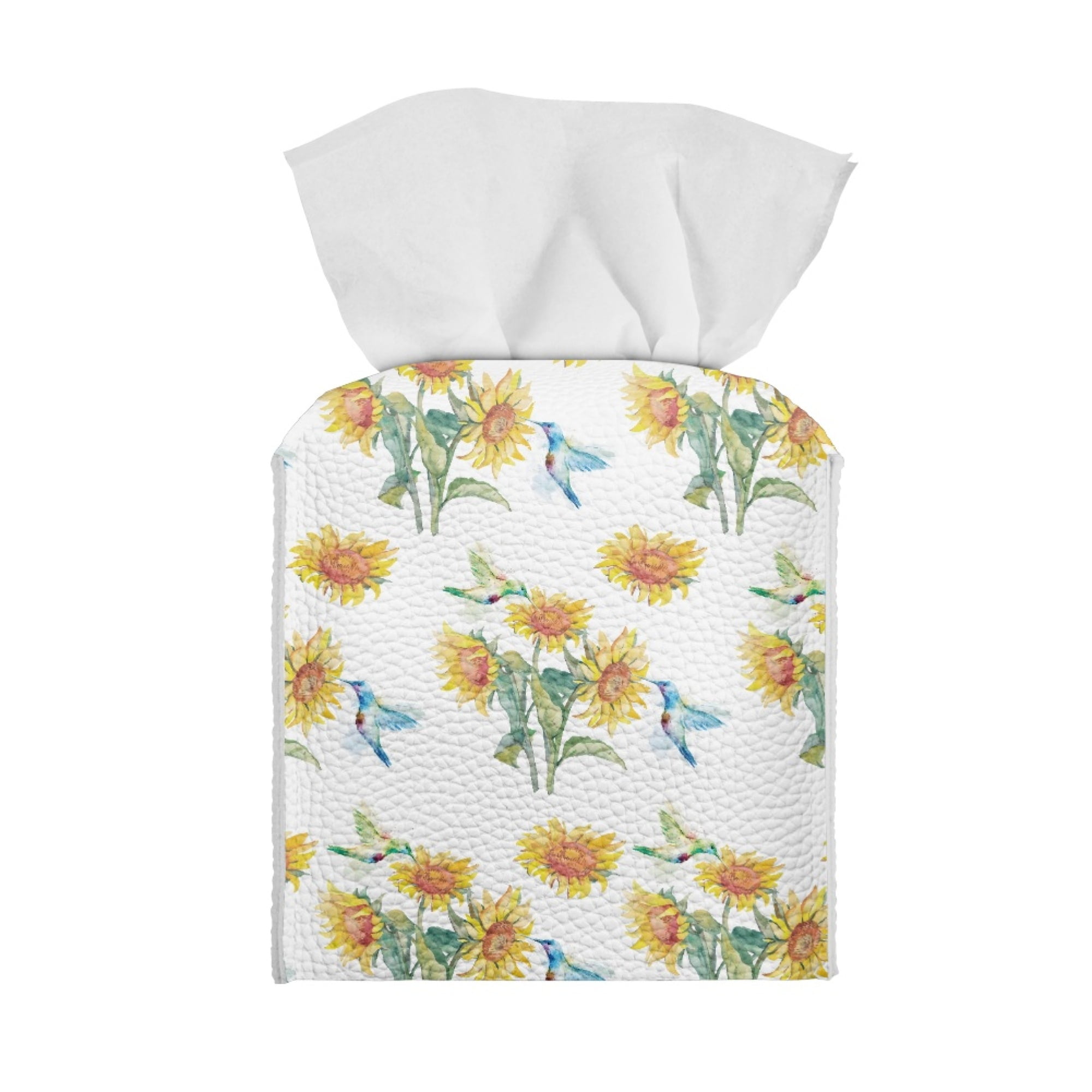 Bivenant Store Sunflower Pattern Square Tissue Box Cover, Stylish Tissue  Holders for Either Tissues Bathroom 