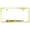 Gold, variant on Honda Odyssey Laser Etched Logo Cut-Out License Plate Frame (Chrome)