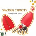 thumbnail image 4 of Winkkey Protective Key Case, Personalized Protective Pull Out Key Case, Large Capacity PU Leather Key Holder(2pcs C), 4 of 5