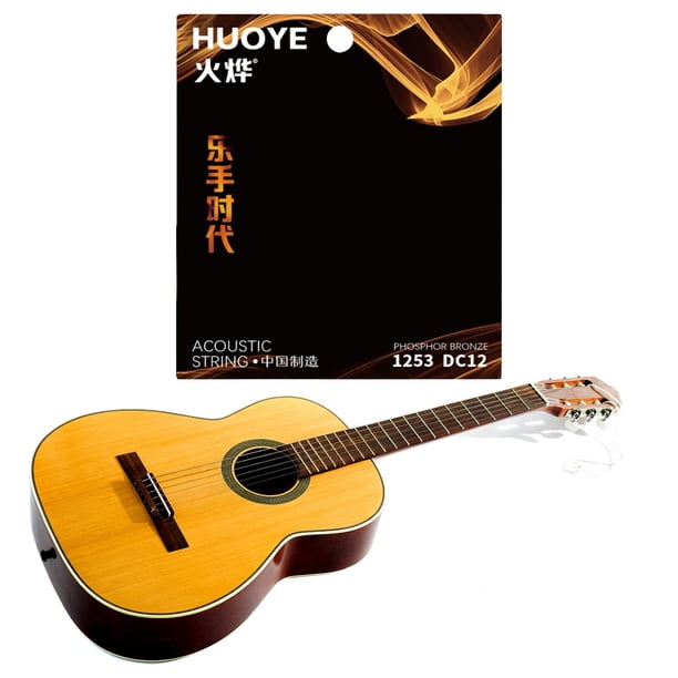 Piezas Repuesto Cuerdas Guitarra Popular 6 Unids/set Accesorios para Instrumentos Musicales