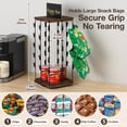 thumbnail image 4 of Exhibidor giratorio de snacks PUERSI de 5 niveles y 40 clips, 4 of 6