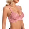 thumbnail image 2 of Wensltd Lace Bras for Women No Underwire Soft Supportive Comfortable Push Up Everyday Bra, 2 of 9