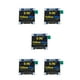 thumbnail image 2 of Methold Tablero OLED Módulos de pantalla autoiluminados de alta definición Interfaz IIC Pantallas de ferias comerciales Pantalla LED Amarillo / Azul Type2 NO2, 2 of 6
