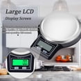 thumbnail image 4 of Báscula de Cocina 5Kg/ 0.1g[Actualización], Báscula Electrónica para Alimentos de Alta Precisión, Plataforma de Acero Inoxidable con Multifunción para Pesaje, Pantalla LCD, Precisión de Hasta 0.1g, 4 of 8