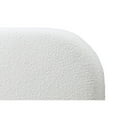thumbnail image 6 of Omax Decor Valencia Upholstered Platform Queen Bed in White Cream Boucle Fabric, 6 of 10