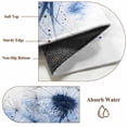thumbnail image 6 of 6'x9' Area Rugs, Blue Dandelion Indoor Outdoor Area Rug for Living Room Bedroom, Rustic Simple Botanical Spring Flowers Washable Bathroom Rugs Kitchen Floor Carpet Mats Home Decor Aesthetic, 6 of 8