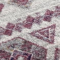 thumbnail image 4 of Luxee Designs Alexandria Collection – 7×7 ft – Round Boho Geometric Area Rug – Bordered, High-Traffic, Pet-Friendly, Stain Resistance – Gray, Ivory Multi, 4 of 6