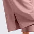 thumbnail image 5 of Women's Cropped Wide Leg Palazzo Pants High Waist Elastic Drawstring Casual Lightweight Trousers with Pockets Waisted Flowy Beach Trousers, 5 of 5