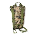 thumbnail image 3 of M MCGUIRE GEAR Hydration Backpack, with 3L/100 oz. Hydration Pack, Water-resistant Nylon Hiking Backpack with Water Bladder (Woodland Marpat, Medium)., 3 of 6