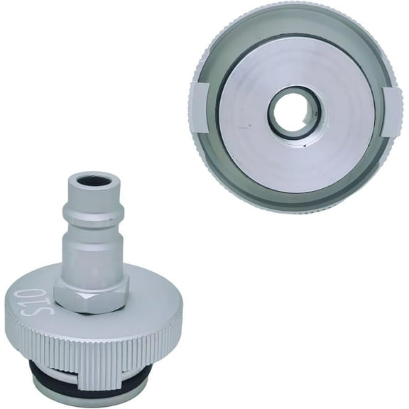 Unbranded Master Cylinder Brake Bleeder Adapter Cap, 3.94", Aluminum Alloy, Rustproof