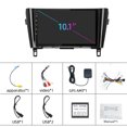 thumbnail image 3 of 4-64G Android 13 For Nissan Xtrail Qashqai 2014-2019 Wireless Carplay Car Stereo Radio GPS Wifi BT, 3 of 11