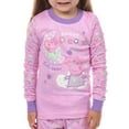 thumbnail image 3 of Peppa Pig Pajamas Toddler Girls Sweet Dreams Long Sleeve Shirt and Pant Tight Fit Set, 3 of 7
