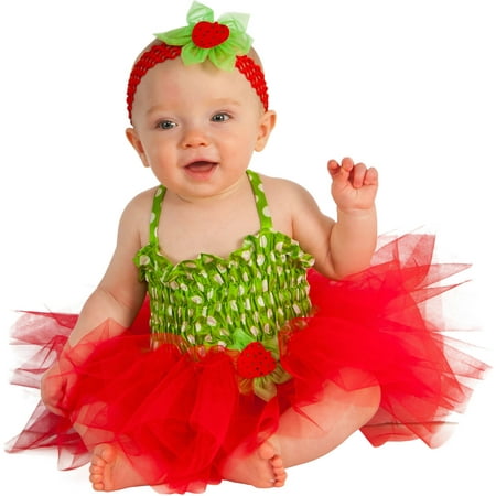 Strawberry Infant Tutu Dress Halloween Costume