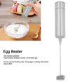 thumbnail image 4 of Handheld Aerator, Stainless Steel Portable Electric Whisk, Battery Powered Multifunctional Blender, Milk Coffee Tea Stirring Bar Suitable for family coffee shop restaurant, 4 of 9