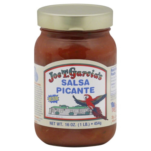 (Pack of 12) Joe T Garcia Medium Spicy Salsa 16 oz