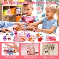 thumbnail image 4 of Set de regalos de San Valentín, paquete de 28 llaveros con forma de oso de peluche para niños, 4 of 6