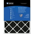 thumbnail image 2 of 16x25x1 (15_1/2x24_1/2) Furnace Air Filters MERV 12 Pleated Plus Carbon 4 Pack, 2 of 7