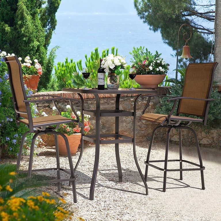 Nuu Garden Outdoor Bar Stools Bar Height NUU GARDEN Outdoor Patio