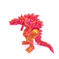 thumbnail image 1 of 3D Printed Muscle Dinosaur Action Figure Mini Toys Monster Figure Joint Model Movable Rotatable Desktop Ornament Kids Gift, 1 of 7