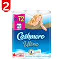 thumbnail image 1 of Cashmere Ultra Papier Hygiénique à Triple Rouleau, Mouchoir 3 Épaisseurs, 24 Unités / Lot de 2, 1 of 1
