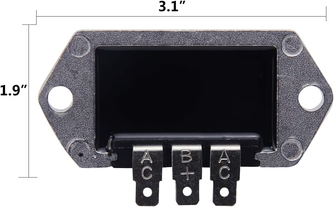 ROADGIVE Voltage Regulator Rectifier for Kohler 8-25 HP Rectifier Regulator Kohler 41 403 09 41 403 10-S 25 403 03-S