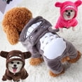 thumbnail image 2 of Winter Warm Totoro Dog Clothes Soft Fleece Pet Clothes for Small Medium Dogs Puppy Cat Hoodies Coats Chihuahua Yorkie Outfits ShopWise Round, 2 of 9