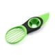thumbnail image 1 of Rebanadora de aguacate 3 en 1 Herramienta multifuncional para cortar aguacate con mango de agarre antideslizante Fácil de usar - Verde (2 piezas) ShuxiuWang 1327537082309, 1 of 5